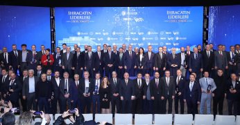 İhracatın liderleri ödüllendirildi