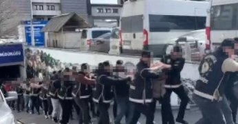 Suç örgütü operasyonunda 23 tutuklama