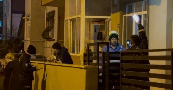 Kombiden çıkan yangın korkuttu