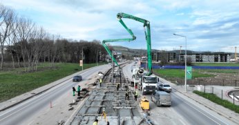 Kartepe Tramvay Hattı hız kesmiyor