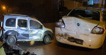 3 aracın karıştığı kazada 1 yaralı