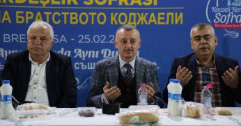 Büyükakın, “kardeşlik sofrasında” iftar yaptı