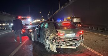 3 aracın karıştığı kazada 5 yaralı