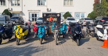 Usulsüz satılan 658 motosiklet ele geçirildi