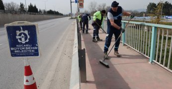 Ana arterlerde temizlik mesaisi