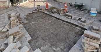 Üstyapı çalışmaları sürüyor