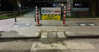 İki ilçeye engelli rampaları yapıldı