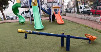 Çocuk parkına bakım talebi