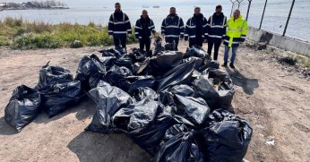 Mavi Takım’dan dev kıyı temizliği