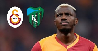 Osimhen, Kocaelispor maçında yok