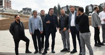 Özlü, projeleri yerinde inceledi