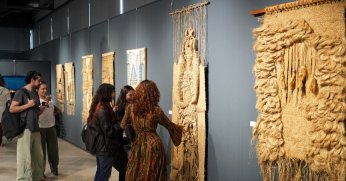 “Doku Renk ve İzler” sergilendi