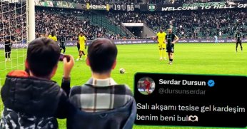 Serdar Dursun'dan minik taraftara davet