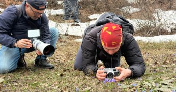 Nadide tür etkileyici karelerle ölümsüzleşti