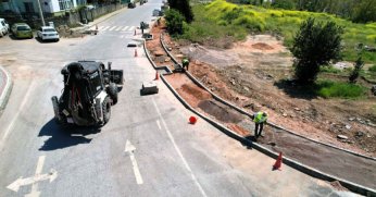 Trafiği rahatlatacak kavşak düzenlemesi