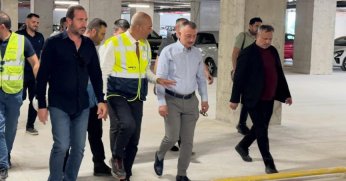 Büyükakın, çalışmaları yerinde inceledi