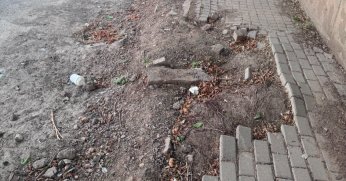 Bozuk yola bakım talebi