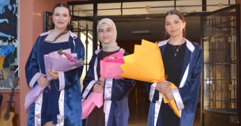 Öğrenciler mezuniyet heyecanı yaşadı