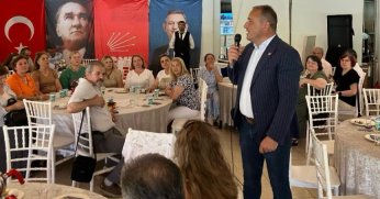 CHP Gölcük, kahvaltıda buluştu