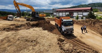 Dev projede çalışmalar başladı