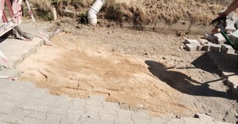 Sorunlu alanlar onarılıyor