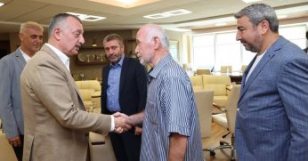 Başkan Büyükakın, şampiyonları ağırladı