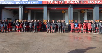 Büyükşehir İtfaiyesi her daim hazır kıta