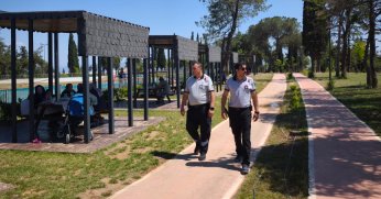 Millet bahçeleri 7/24 korunuyor