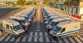 28 ambulansla hasta nakil hizmeti