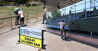 Rahvan At Tesisi yarışlara hazırlanıyor