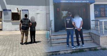 İki firari zehir taciri yakalandı