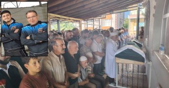 Elektrik akımına kapılarak ölen baba ve oğlu defnedildi