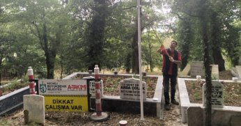 Hakkaniye Şehitliği’ne anlamlı dokunuş