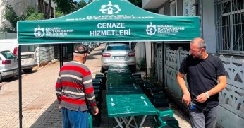 Ailelerin acısını paylaşan hizmet