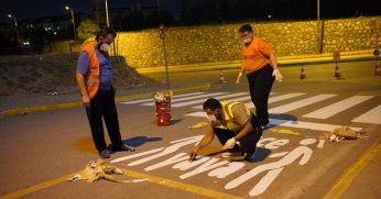 450 noktada güvenli yaya geçidi hamlesi