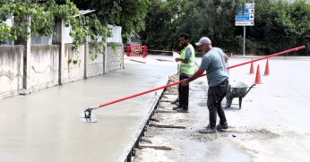 Gölcük Çiftlik’te üstyapı seferberliği
