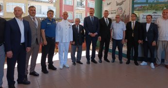 Protokolden Gazilere ziyaret