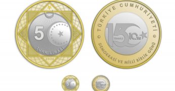15 Temmuz’un 10. yılına özel 5 lira basıldı