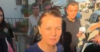 Hürriyet’in, polis aracına bindiği anlar kameralara yansıdı
