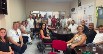 Gölcüklü muhtarlar toplantıda buluştu