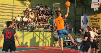 Sokak Basketbolu Turnuvası sona erdi
