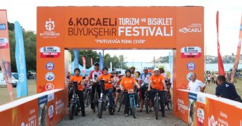 Bisiklet tutkunları  festivalde buluştu   