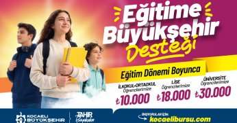 Büyükşehir’den öğrencilere eğitim desteği