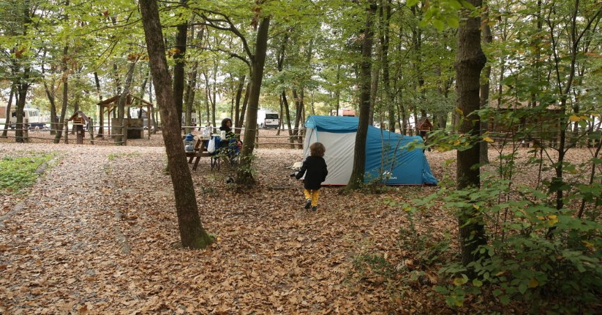 Ormanya kamp alanı turistlerin uğrak noktası 