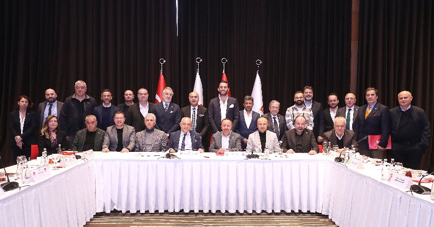 TFF Başkanı, kulüp başkanlarıyla buluştu 