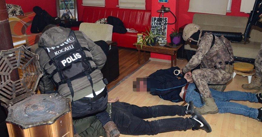 Kocaeli'de 'Kökünü Kurutma Operasyonu'nda 157 şüpheli tutuklandı