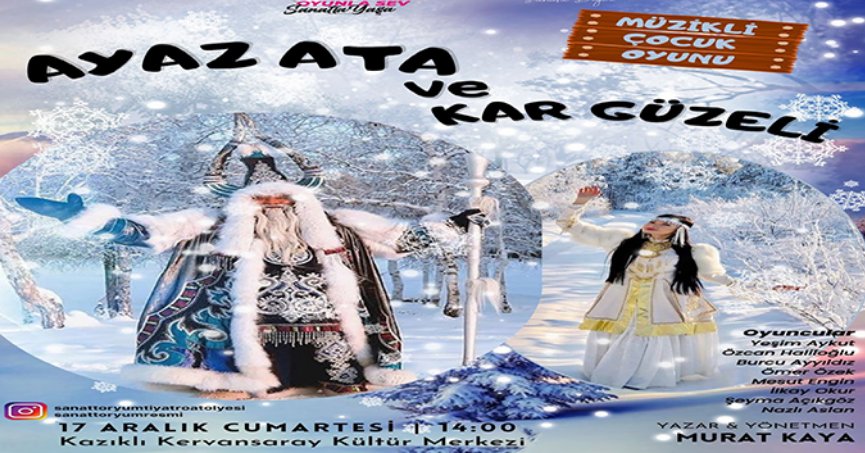 Minik tiyatroseverler Kervansaray’da buluşuyor