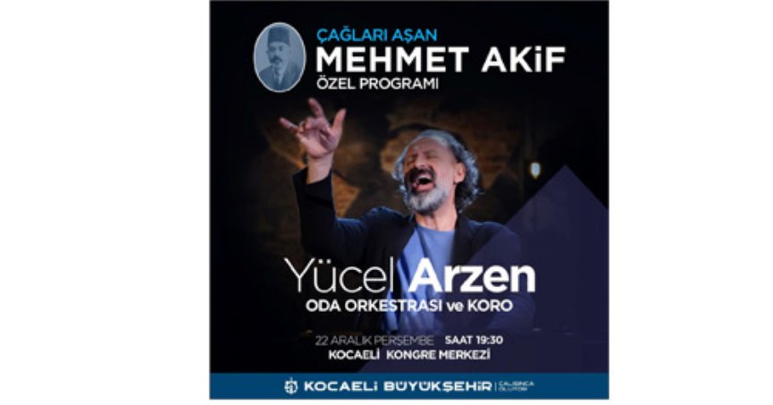 Mehmet Akif Ersoy  programla anılacak