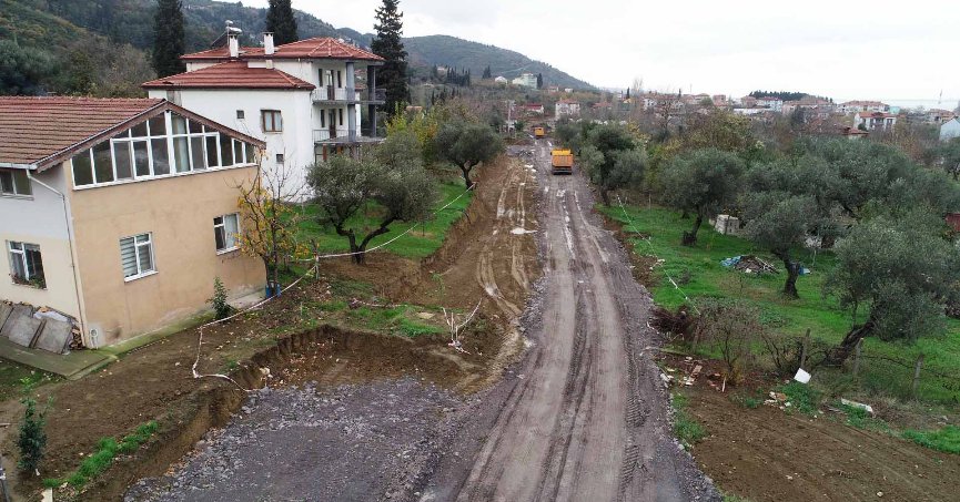 Büyükşehir’den Ereğli Mahallesi’ne yeni yan yol