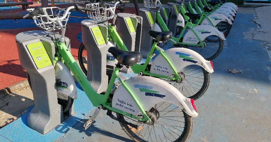 Bisikletler bakımın  ardından hizmette